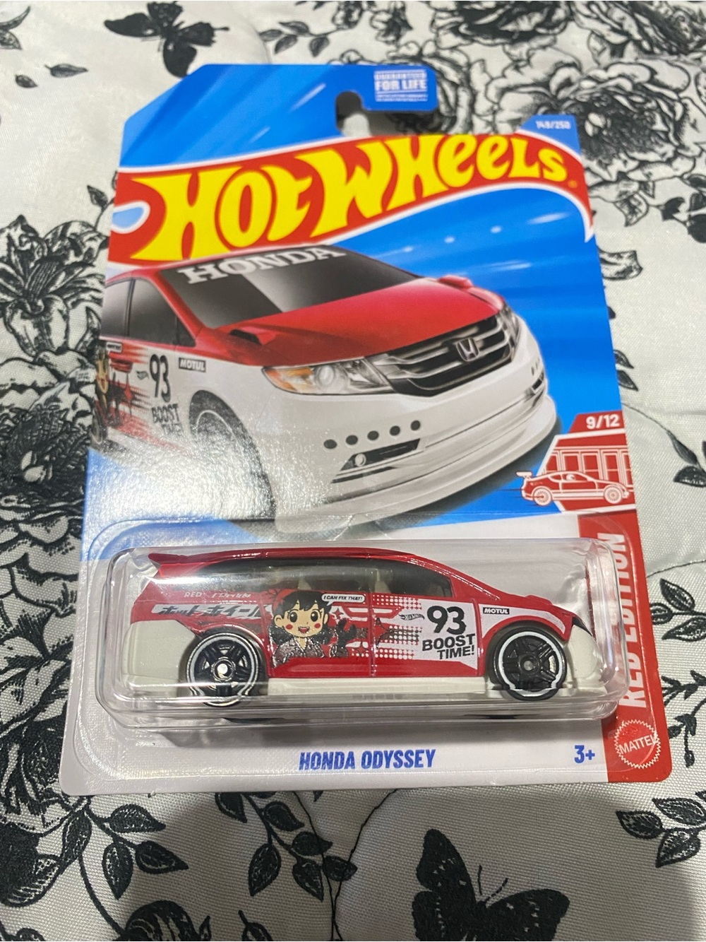 Hot Wheels Honda Odyssey RED EDITION 2026 van